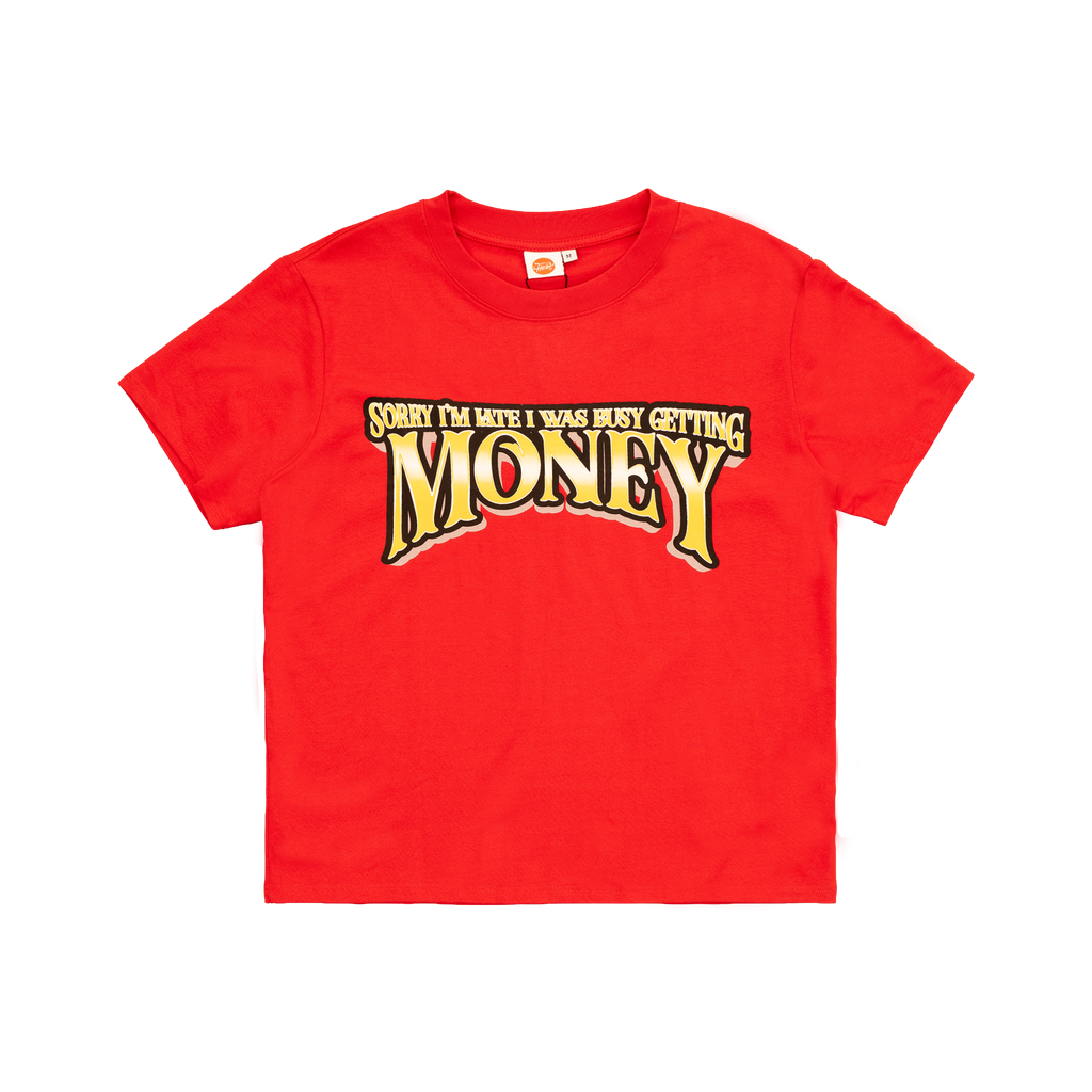"SORRY I'M LATE" TEE